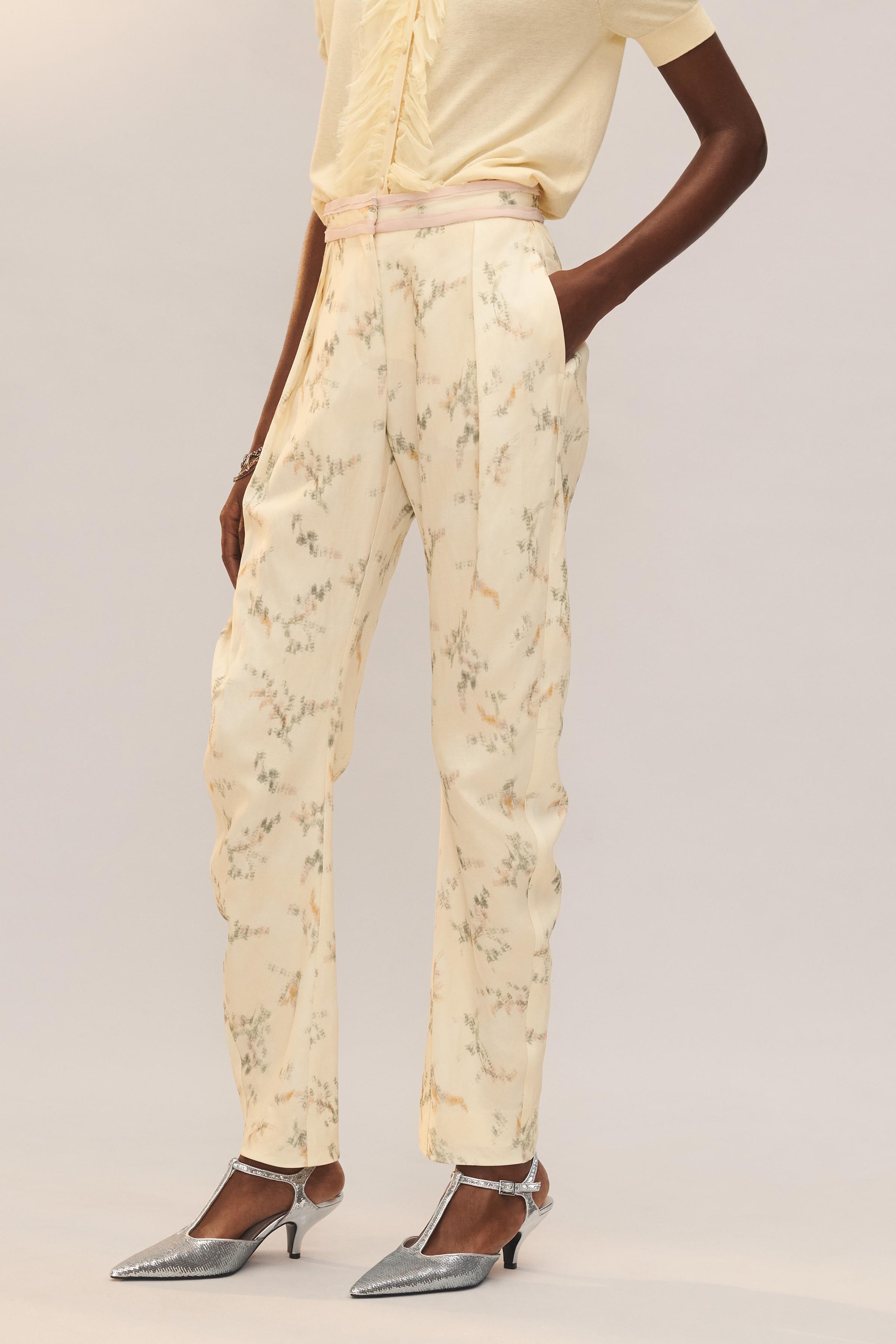 PANTALON IMPRIMÉ FLEURS ÉDITION LIMITÉE